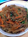 Japchae (Korean Glass Noodles)